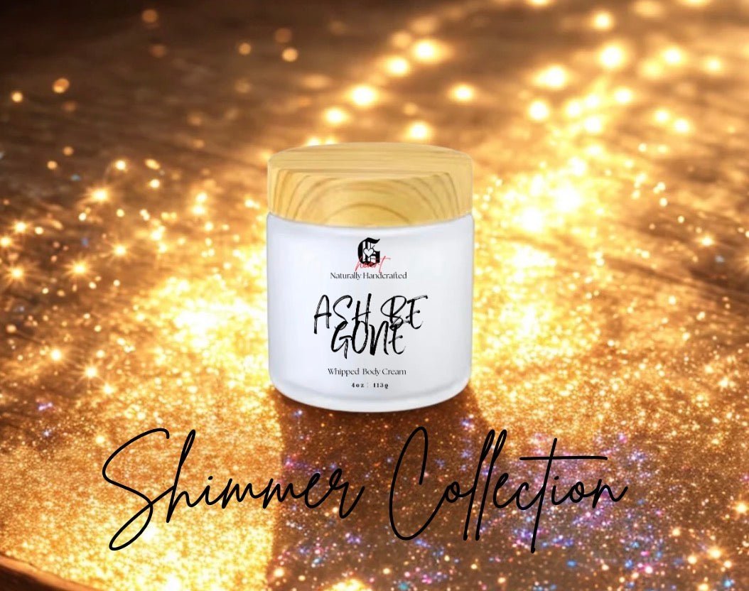 ASH BE GONE - "Shimmer Edition" - Whipped Body cream - Gabriel's Heart Naturally Handcrafted