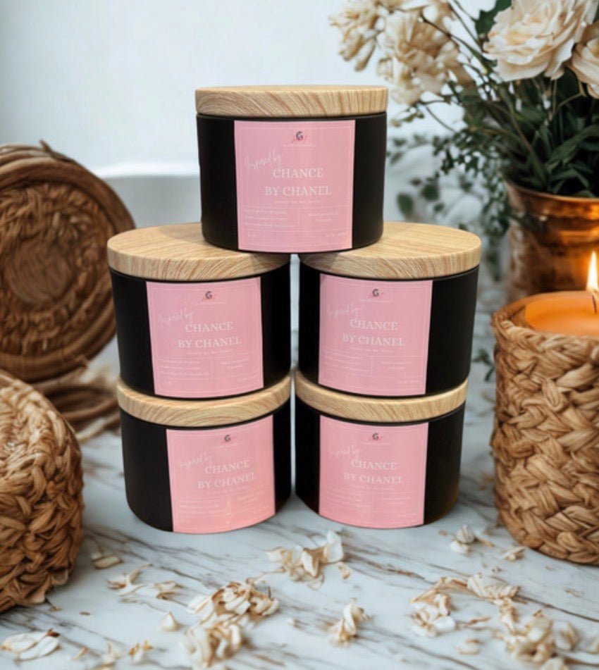 8oz - Inspired Tin Can Candles - Coconut Soy Wax Candle - Gabriel's Heart Naturally Handcrafted