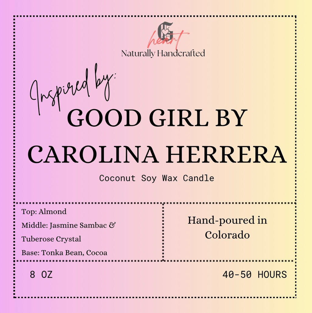 8oz - Inspired Tin Can Candles - Coconut Soy Wax Candle - Gabriel's Heart Naturally Handcrafted