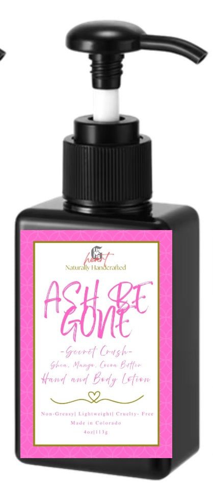 Ash Be Gone Lotion Collection - 4oz - Gabriel's Heart Naturally Handcrafted